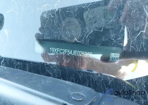 2018 Honda Civic Lx from USA, damaged, VIN 19XFC2F54JE025959